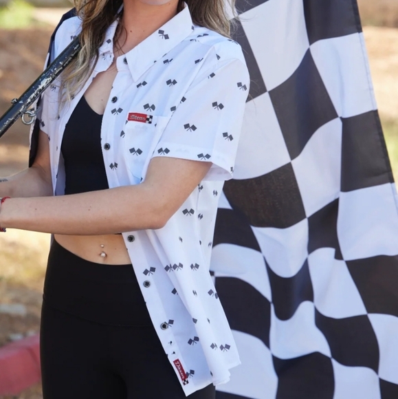 Dixxon Flannel The Podium Women's Party Shirt Size Small - Picture 1 of 13